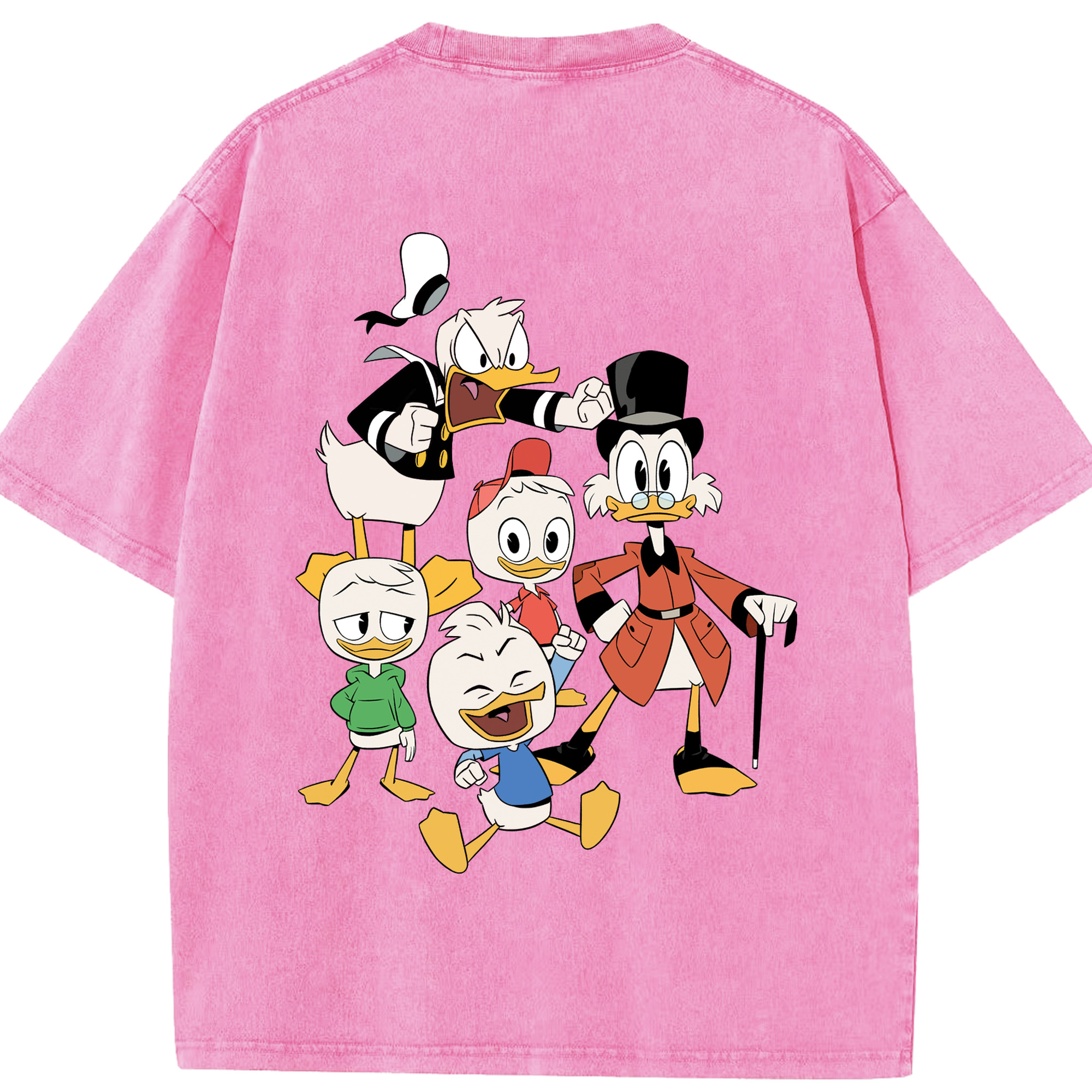 （画像用） ミッキーマウス Mickey Mouse 綿100% ヴィンテージ風 半袖Tシャツ（背面プリント）